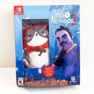 NEW SEALED Hello Neighbor 2 Nintendo Switch 2023 Deluxe Edition w/ Imbir Plush